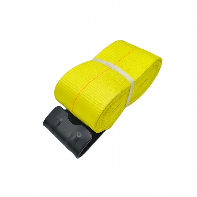 4 Inch Polyester Winch Strap with Flat Hook