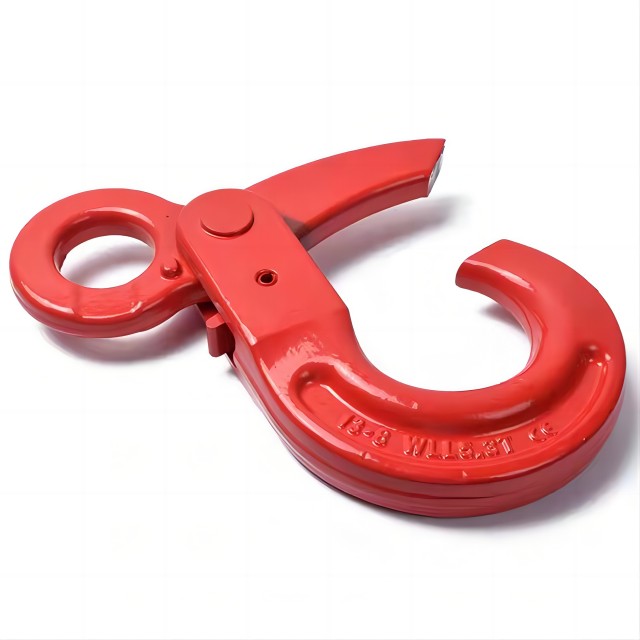 G80 Eye Type Self Locking Safety Hook