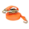 1 Inch 800kg Ratchet Strap with Double J Hook